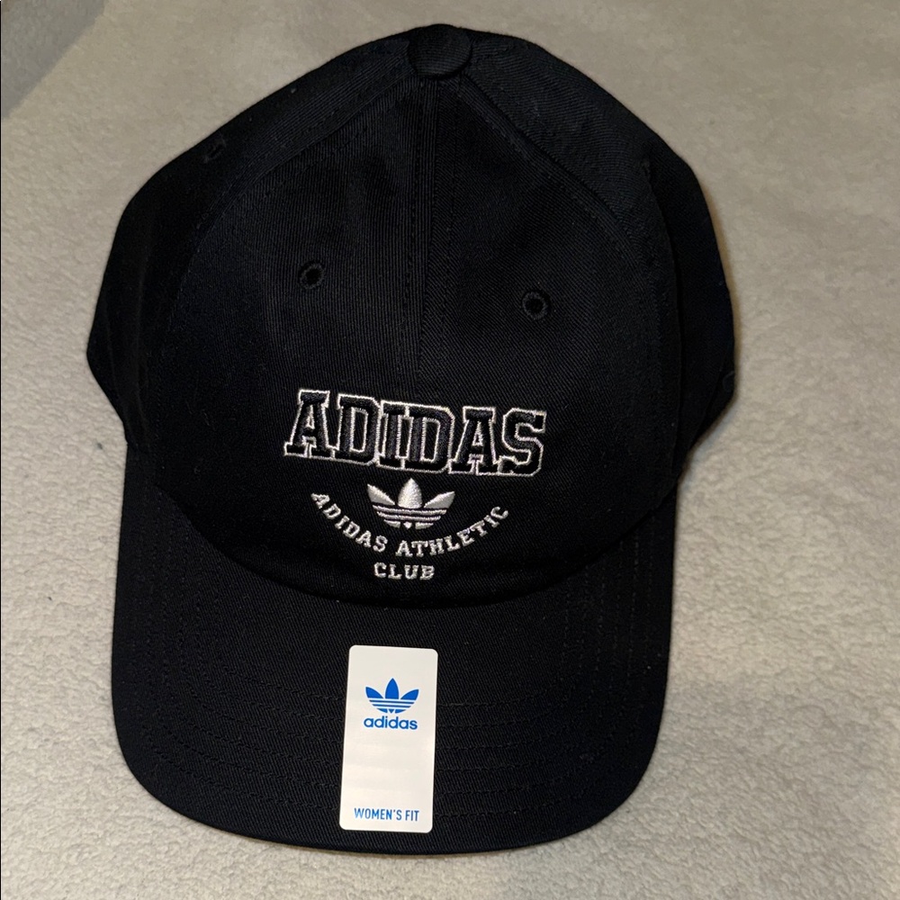 Adidas Originals Varcity Relaxed Black Strapback Hat